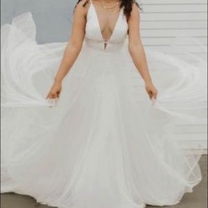 Size 12 Boho style wedding dress